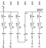 Schema Mittelspannungsschaltanlage